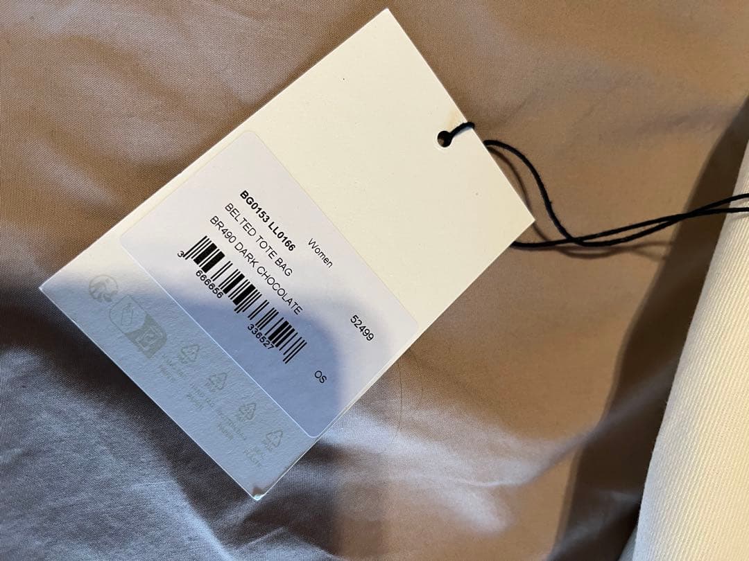 N*r様 LEMAIRE BELTED TOTE BAG ダークブラウン