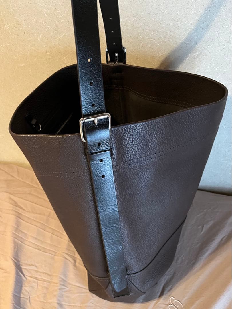 N*r様 LEMAIRE BELTED TOTE BAG ダークブラウン