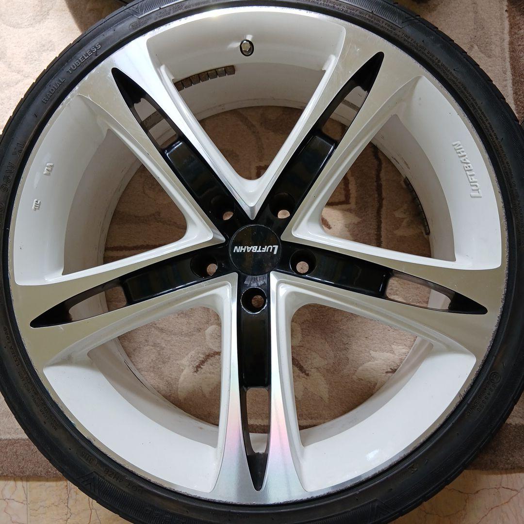 レクサスLS用、LUFTBAHN 20インチホイールセット、PCD120