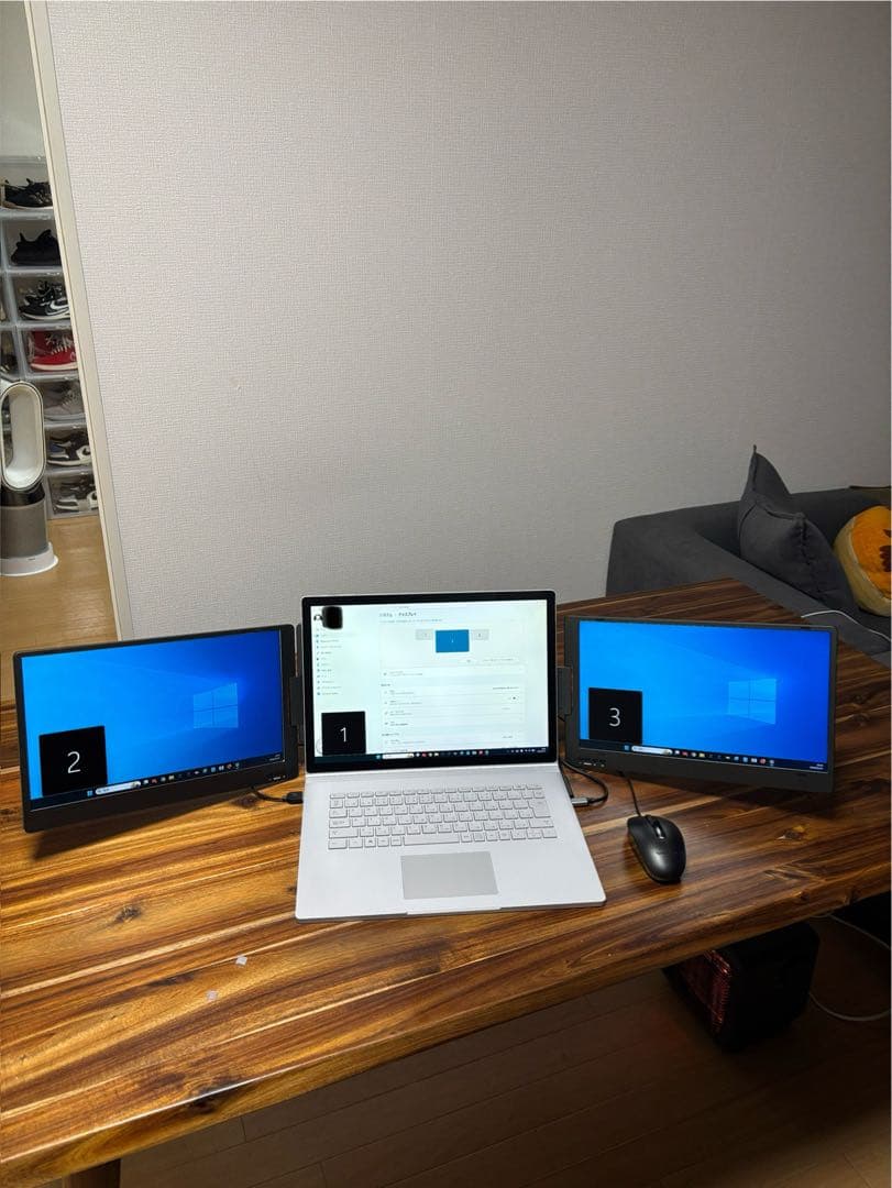 ROADOM デュアルモニター 14インチ 合金製 X90A