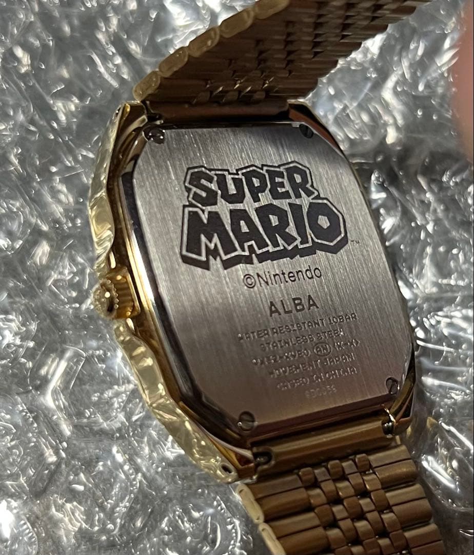 ALBA 箱付き スーパーマリオ セイコー 腕時計