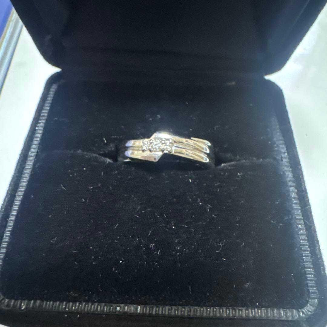 天然ダイヤモンドリング 0.07カラット