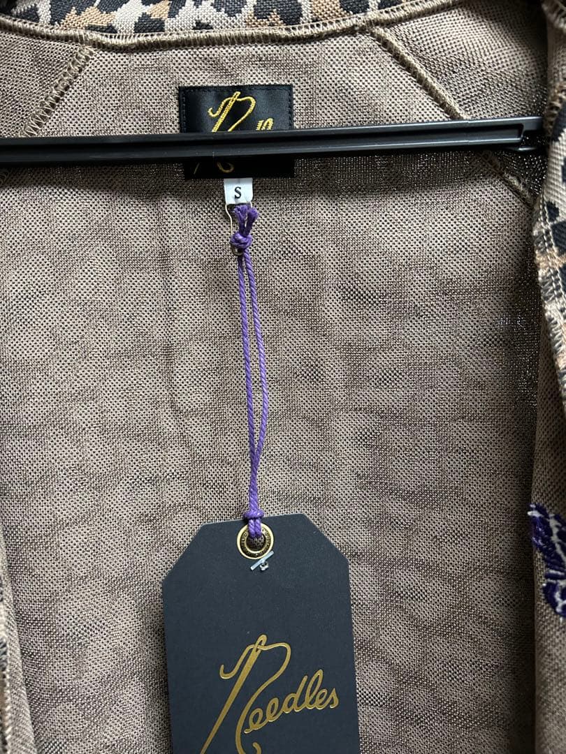 Needles レオパード柄ジャケット S