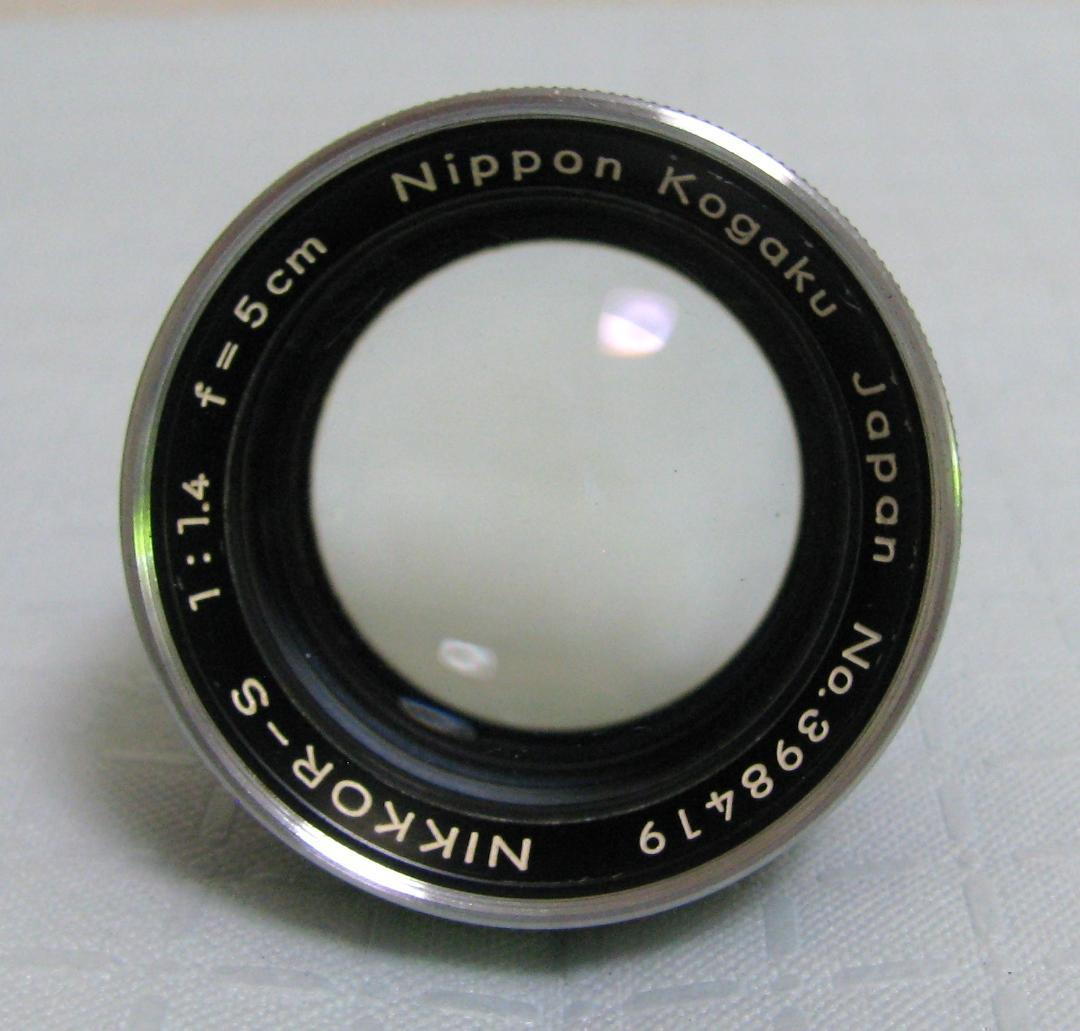 ★Nikon NIKKOR-S 5cm F1.4ニコンSマウント レンズフード付