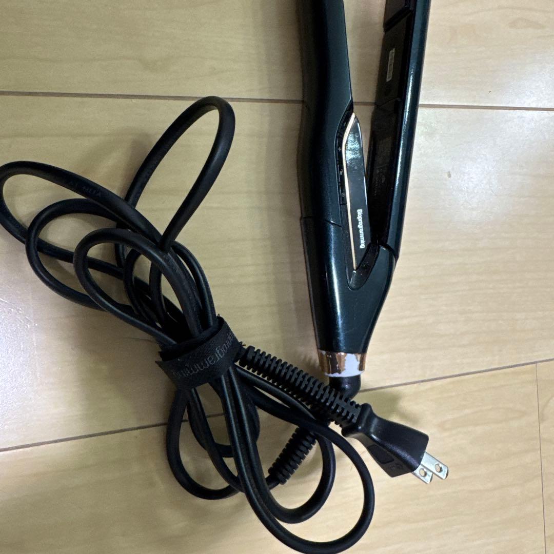 HAIRBEAURON 7D ブラック ストレートヘアアイロン