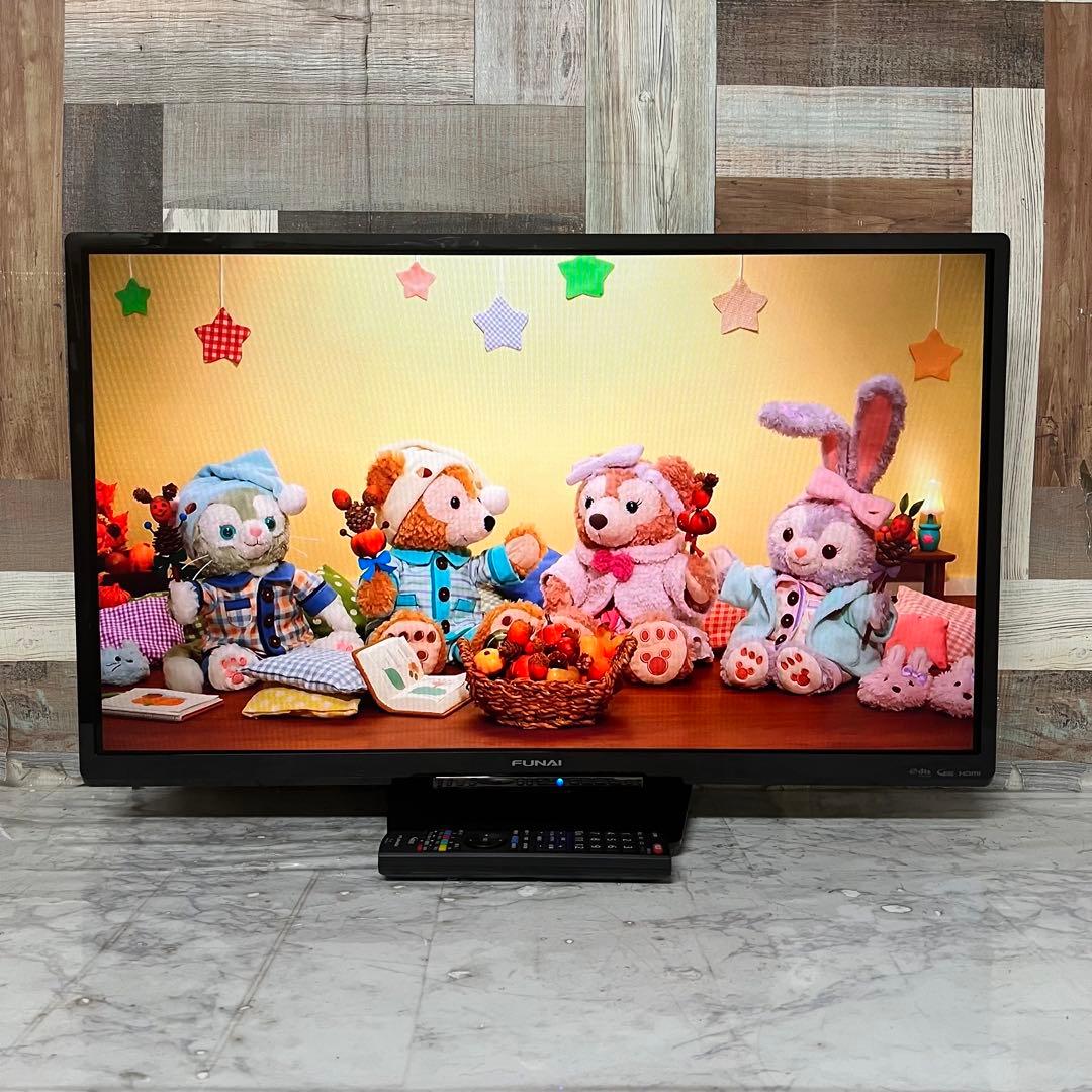 junzoさん専用直接受渡フナイ32V型液晶テレビ録画機能付。見ながら録画も可能