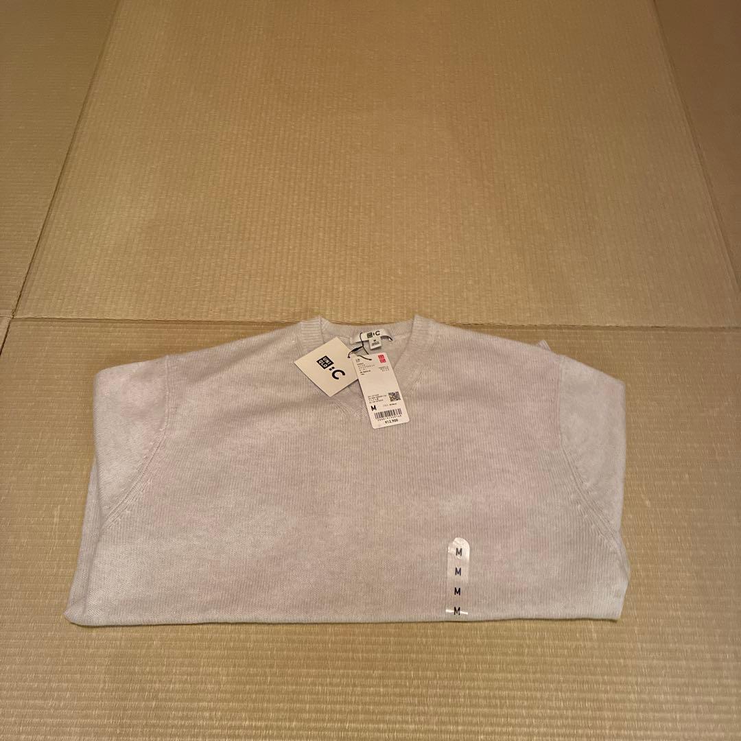 ユニクロC カシミヤリラックスVネックセーター