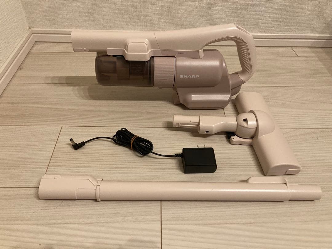 SHARP掃除機［サイクロン式 /コードレス］ アッシュピンク　EC-PT1-P