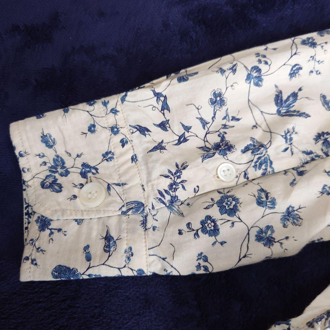 45R フラワータペット 908 オーシャンスタンドシャツブラウス 45rpm