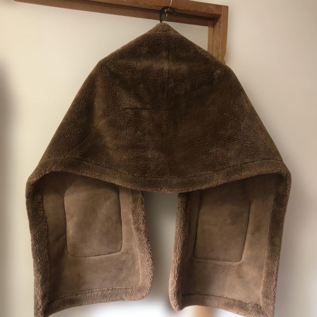 再値下げいたしました！未使用 ハウント HAUNT ボアストール キャメル