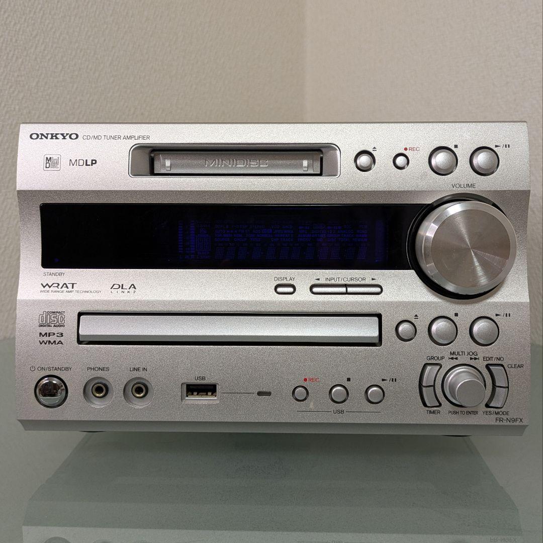 【動作品】オンキョー ONKYO CD/MDチューナーアンプ FR-N9FX