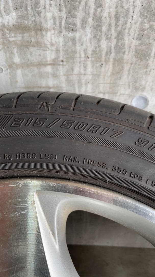 日産　Y34セドリック純正ホイール　17インチ