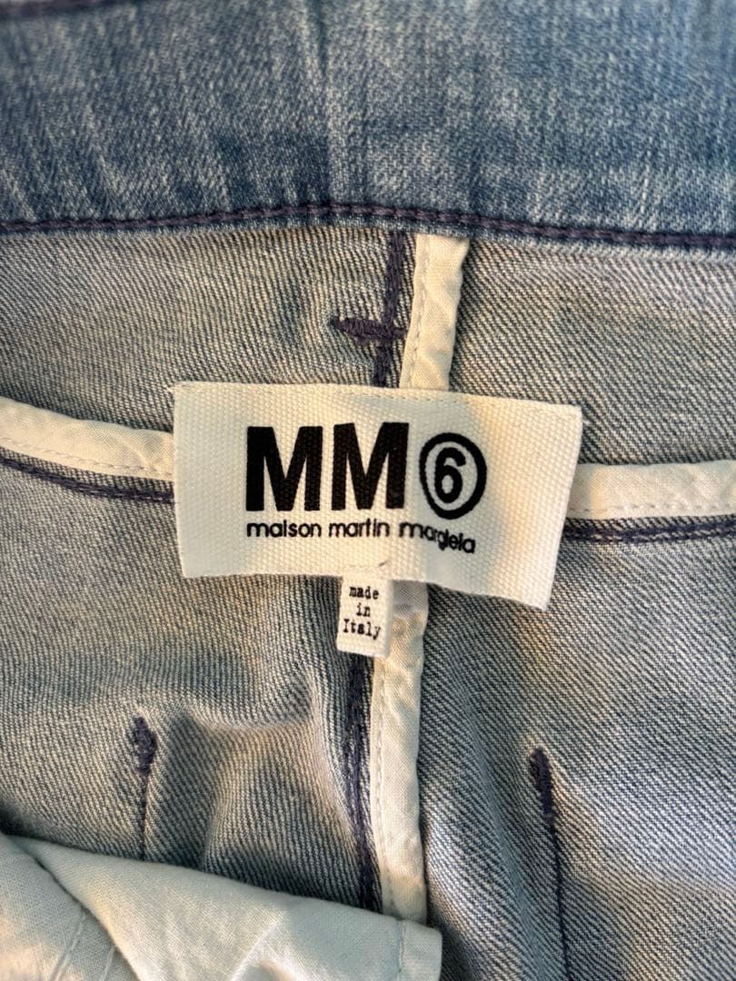 MM⑥ ストレッチデニムパンツ　イタリア製　サイズ40 美品