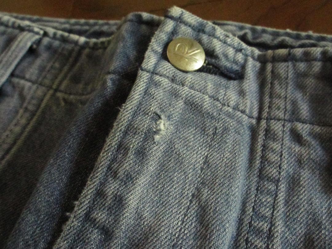 ★美品45R加工ワイドデニムベイカーパンツ2