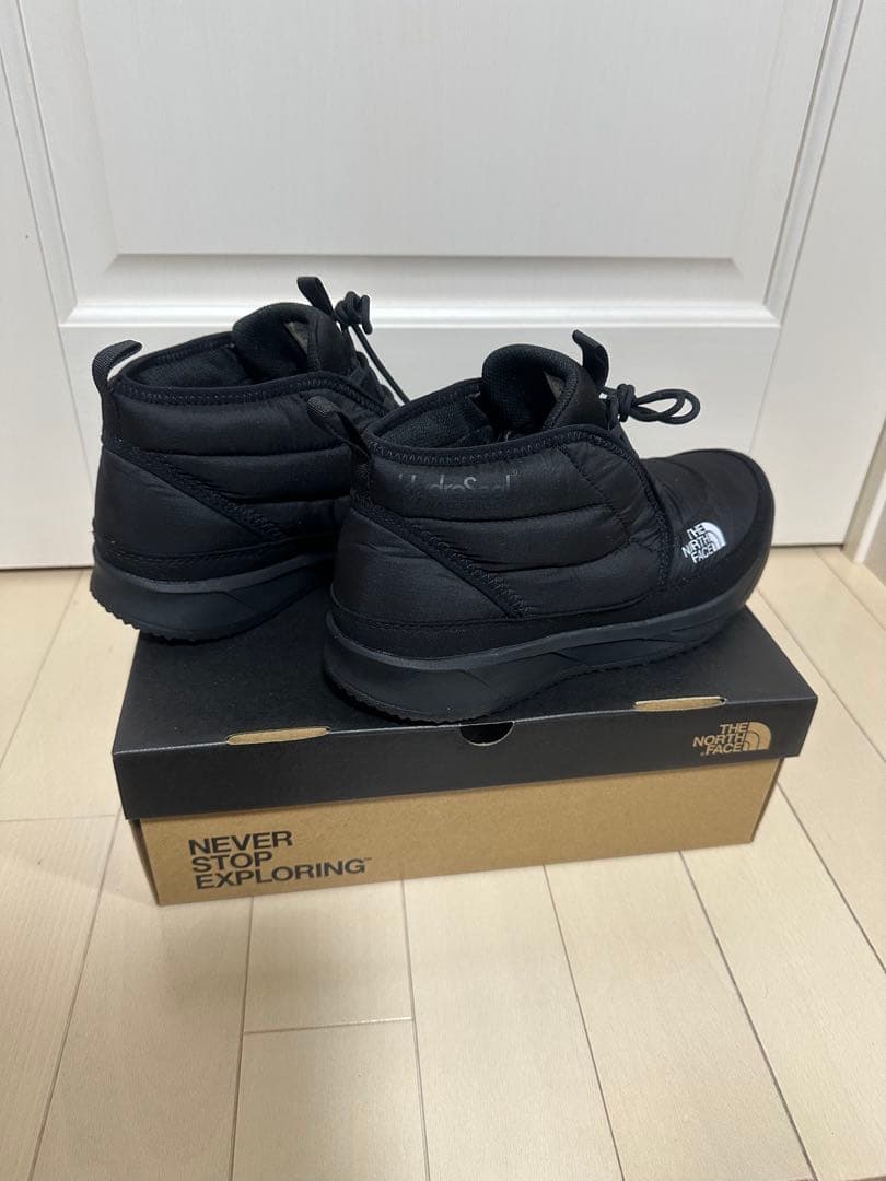 新品未使用タグ付 25㎝★ノースフェイスヌプシチャッカウォータープルーフ