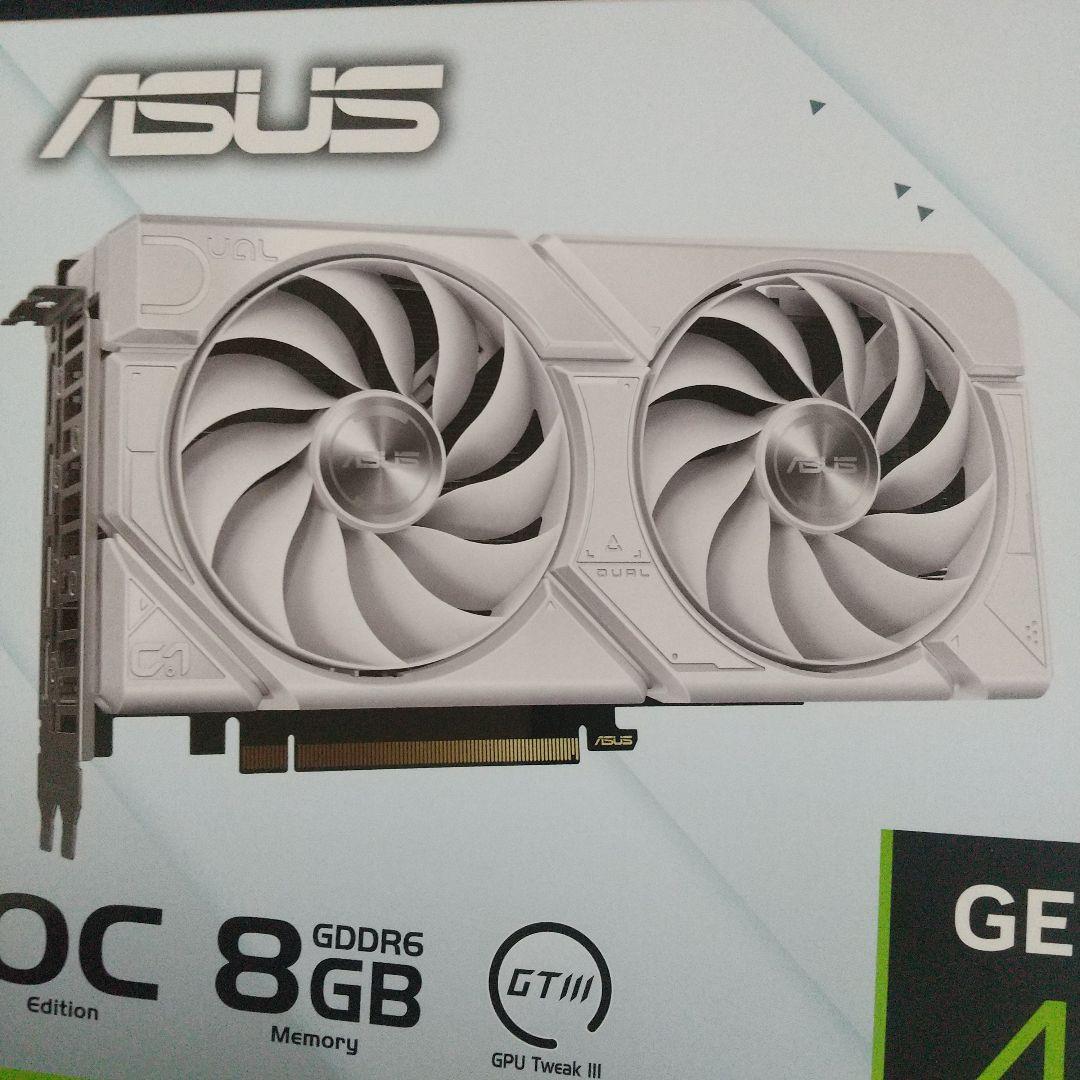 ASUS GeForce RTX 4060 Ti 8GB OC未開封品