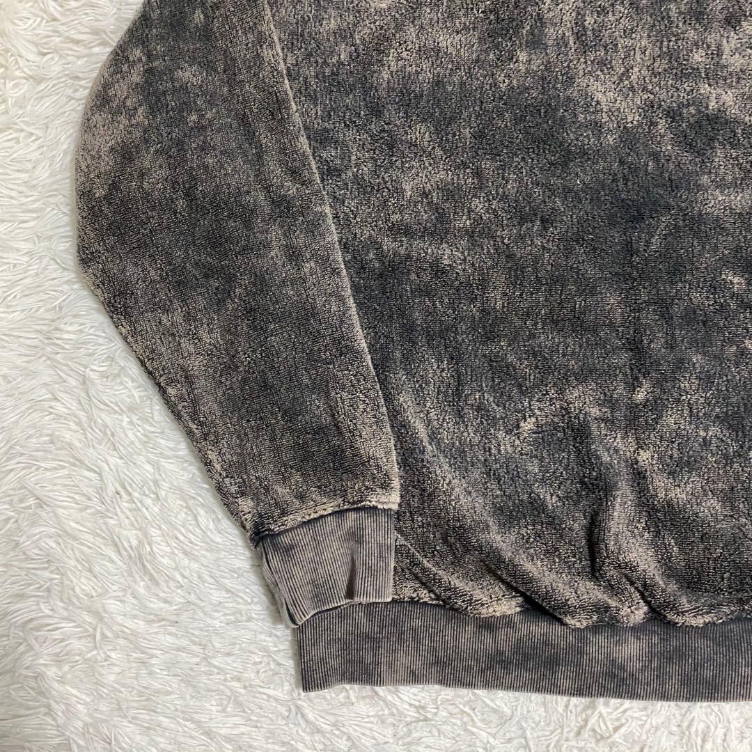 DIESEL ジップパーカー ガーメントダイ アシッドウォッシュ Mサイズ