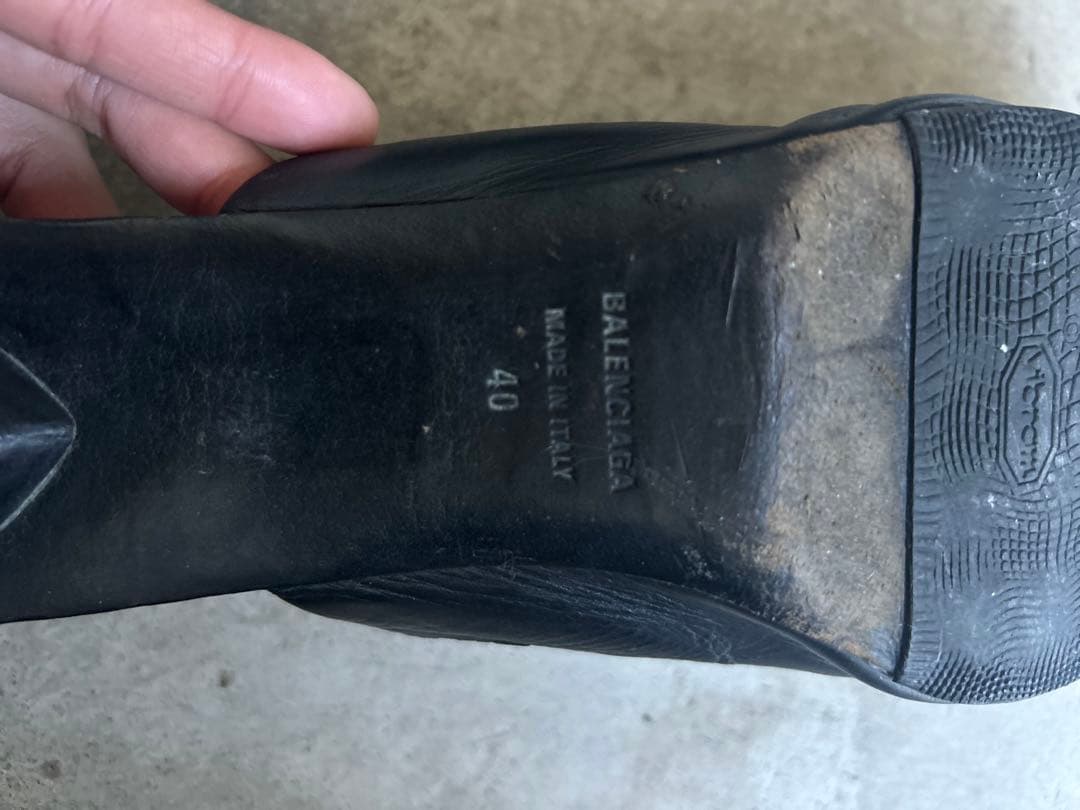 BALENCIAGAレザーミュール