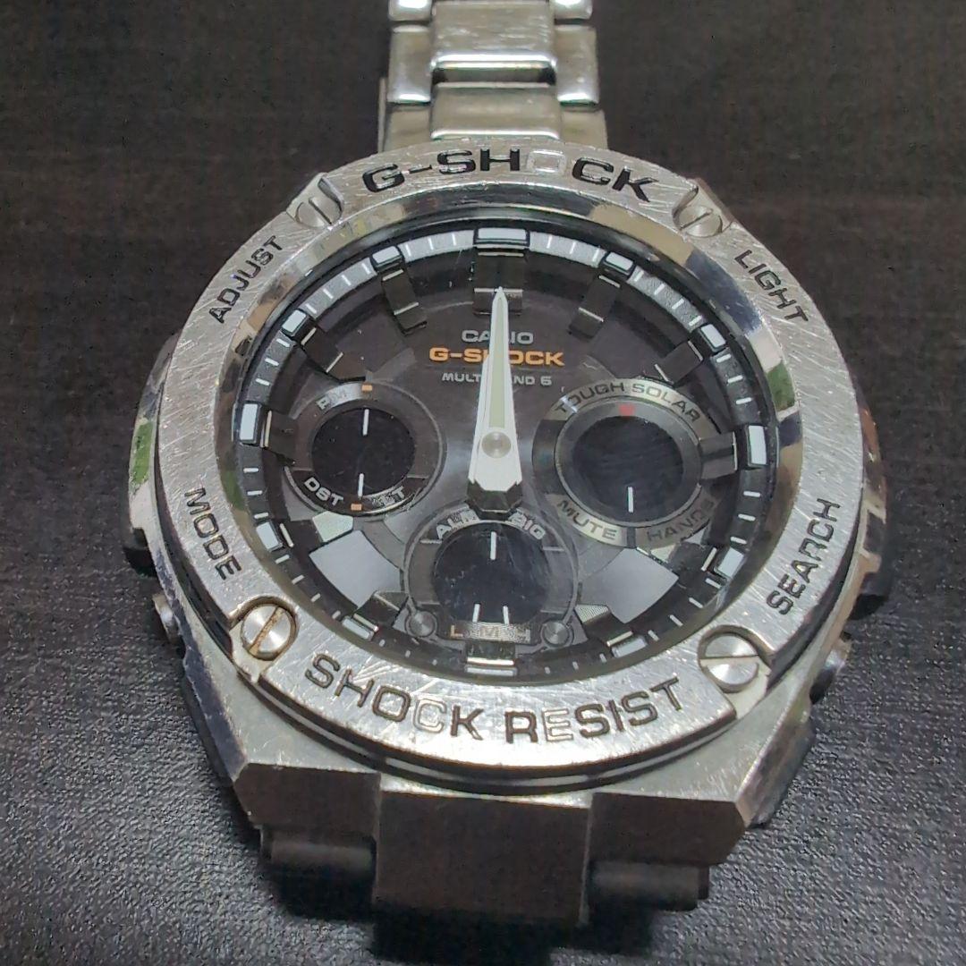 値下げ G-SHOCK 多機能ソーラー ブラック/シルバー