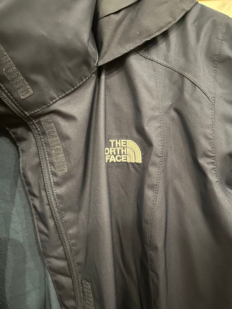 ノースフェイス アウター ライナー付き ネイビー