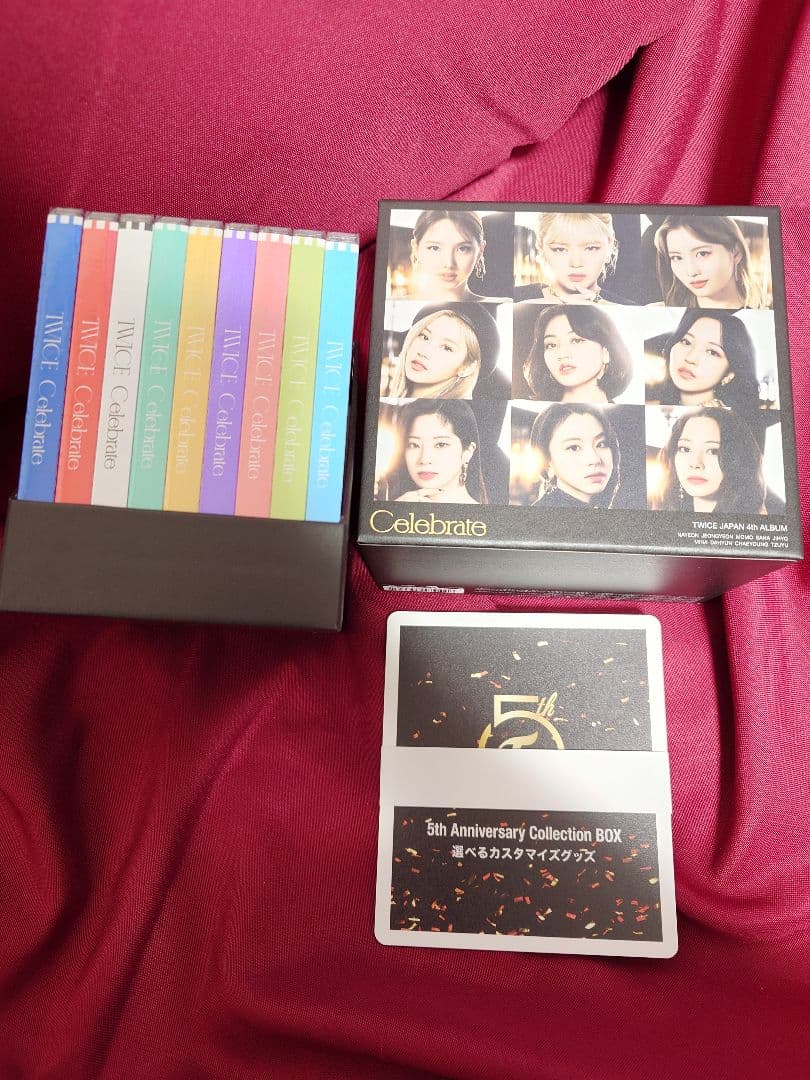 K-POP・アジア Celebrate AnniversaryCollectionBox TWICE
