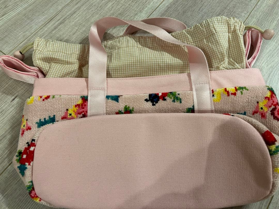 【美品】フェイラー　♡ハイジフレンズフォレスト　ベビーカーポーチ　トートバッグ