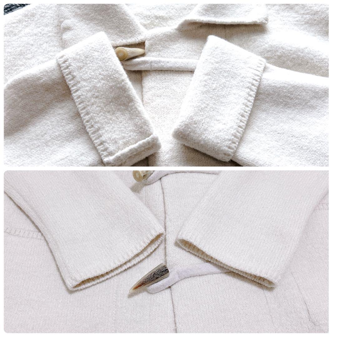 45rpm コートフロートアルパカ縮絨 ダッフル トグル 2 ハーフ