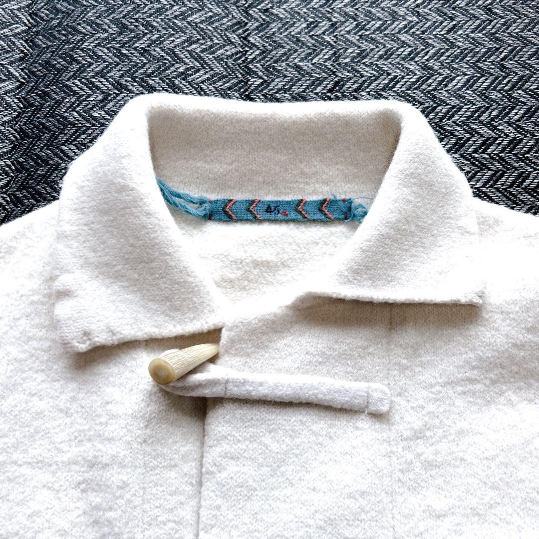 45rpm コートフロートアルパカ縮絨 ダッフル トグル 2 ハーフ