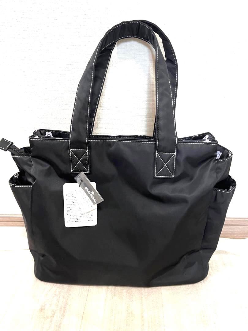 ナイロンデイジーステッチ トート★マリークワント（MARY QUANT）