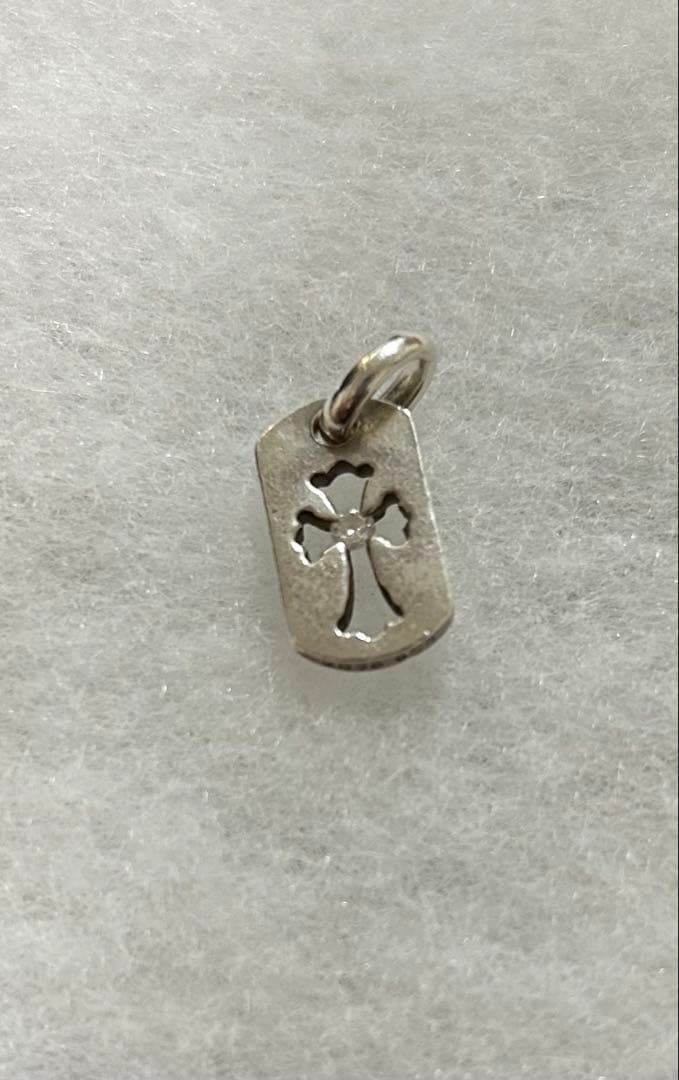 CHROME HEARTS タイニーカットアウトドッグタグアフター1ダイヤ