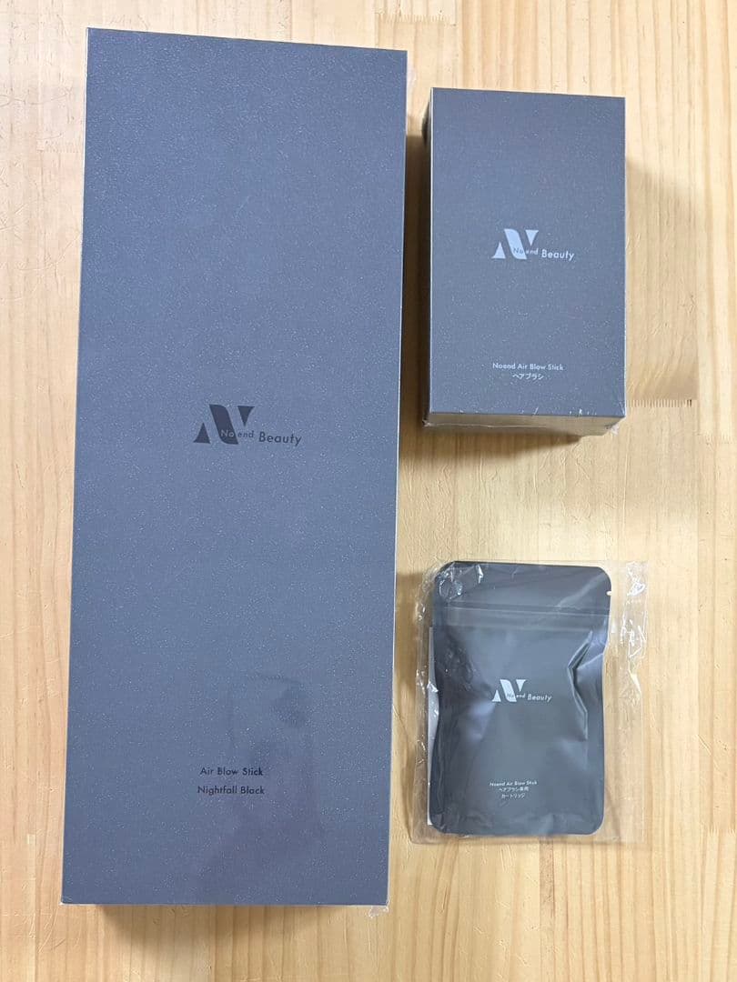 Noend エアーブロースティック （ヘアブラシ、ヘアブラシカートリッジ付）