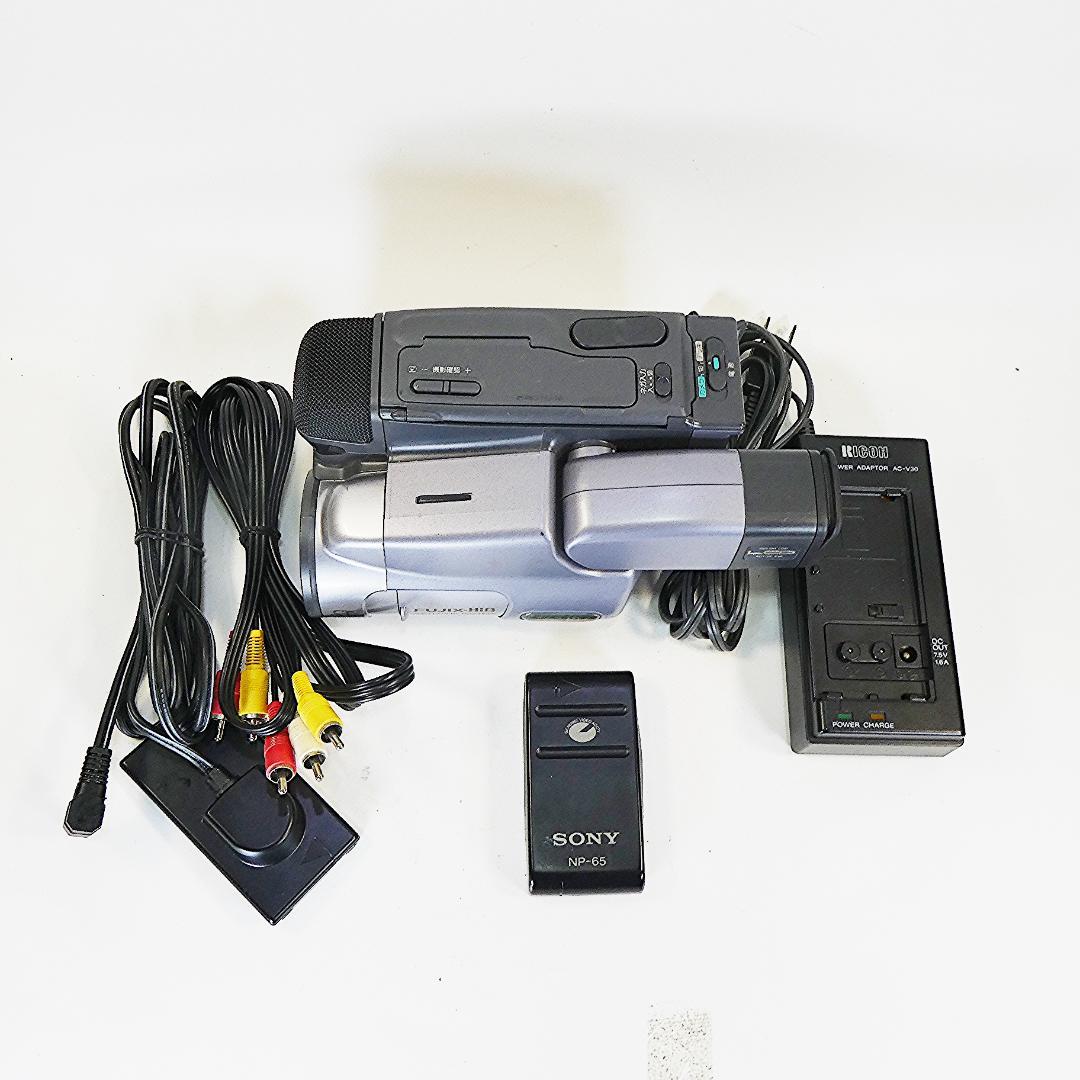 動作良好 FUJIX FH30ST VideoHi8ビデオカメラ DVDダビング