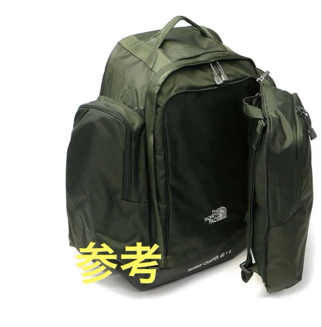 ノースフェイス　サニーキャンパー　40+6 リュック　グリーン　林間学校