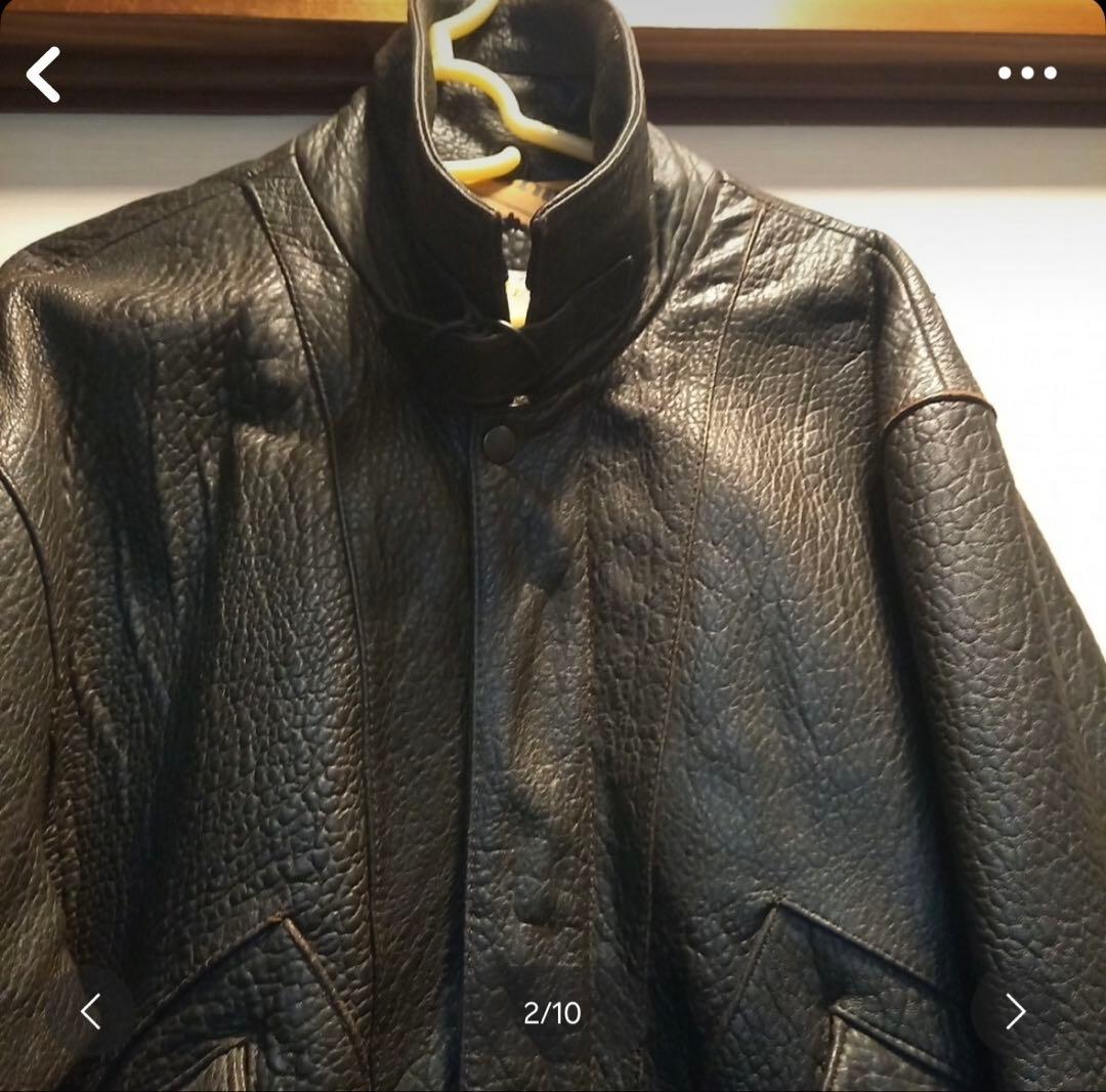 Tip Topヴィンテージ本革フライトジャケットG1調濃茶M美品