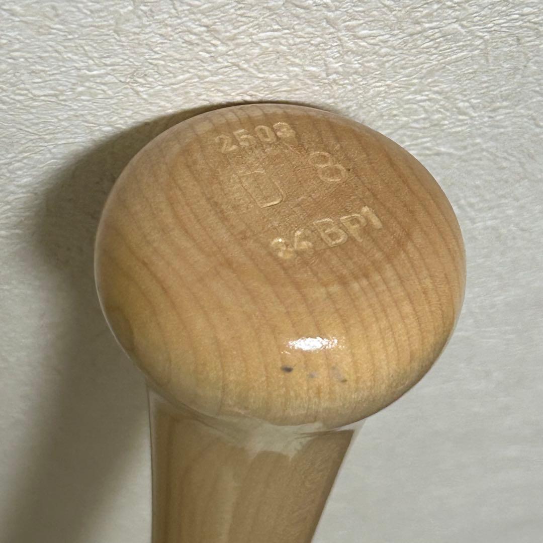 貴重 中日ドラゴンズ 大島洋平 直筆サイン バット 中日 8 NPB公式マーク