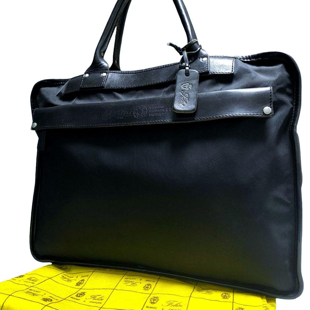 Felisi フェリージ ビジネスバッグ 8637/2 ブリーフケース ブラック