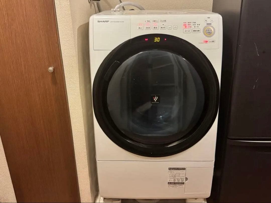 SHARP ドラム式洗濯機 ES-S7E 右開き