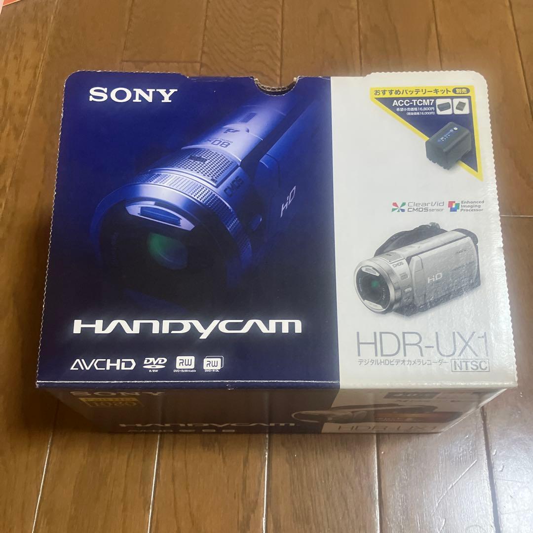 SONY デジタルHDビデオカメラレコーダーHDR-UX1 DVD 1枚付