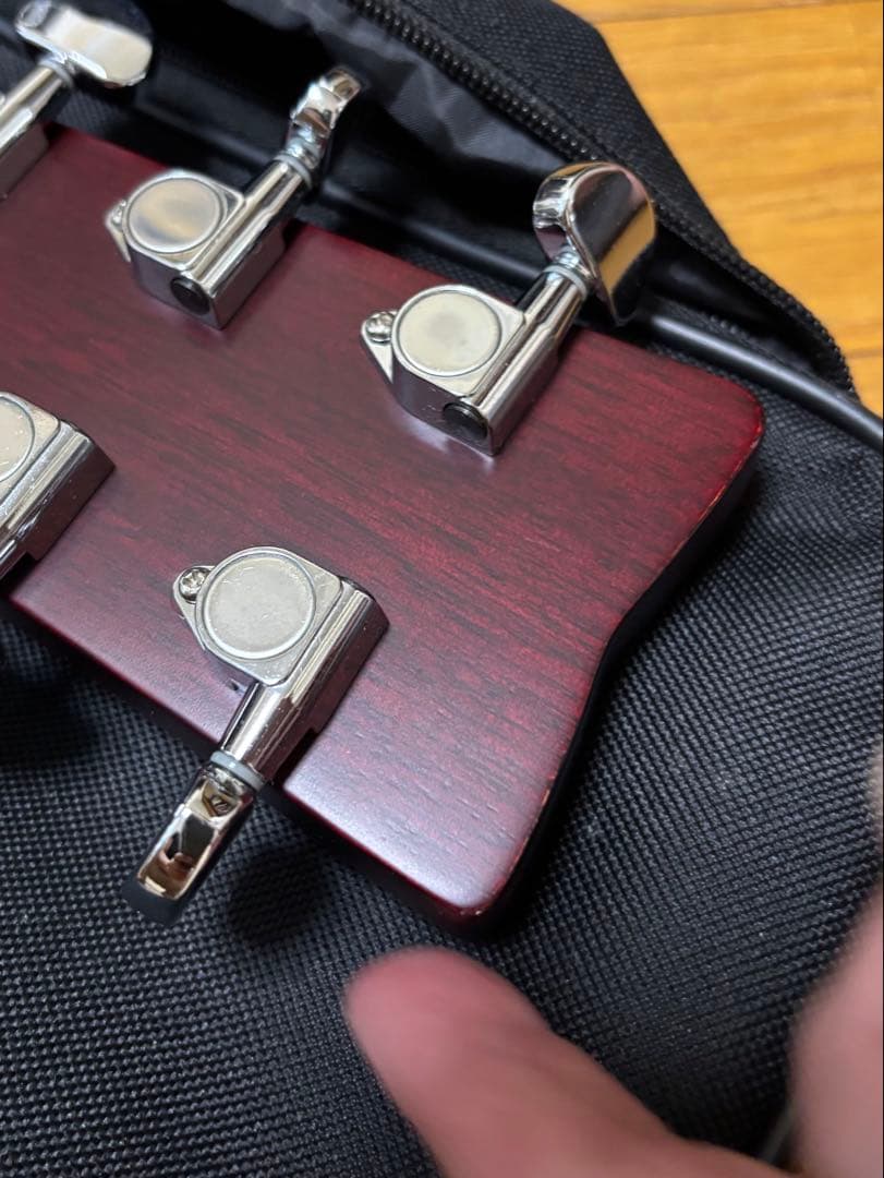 Yamaha アコースティックギター レッドグラデーション☆花☆