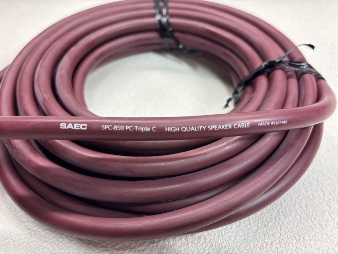 SAEC SPC-850 PC-Triple C スピーカーケーブル