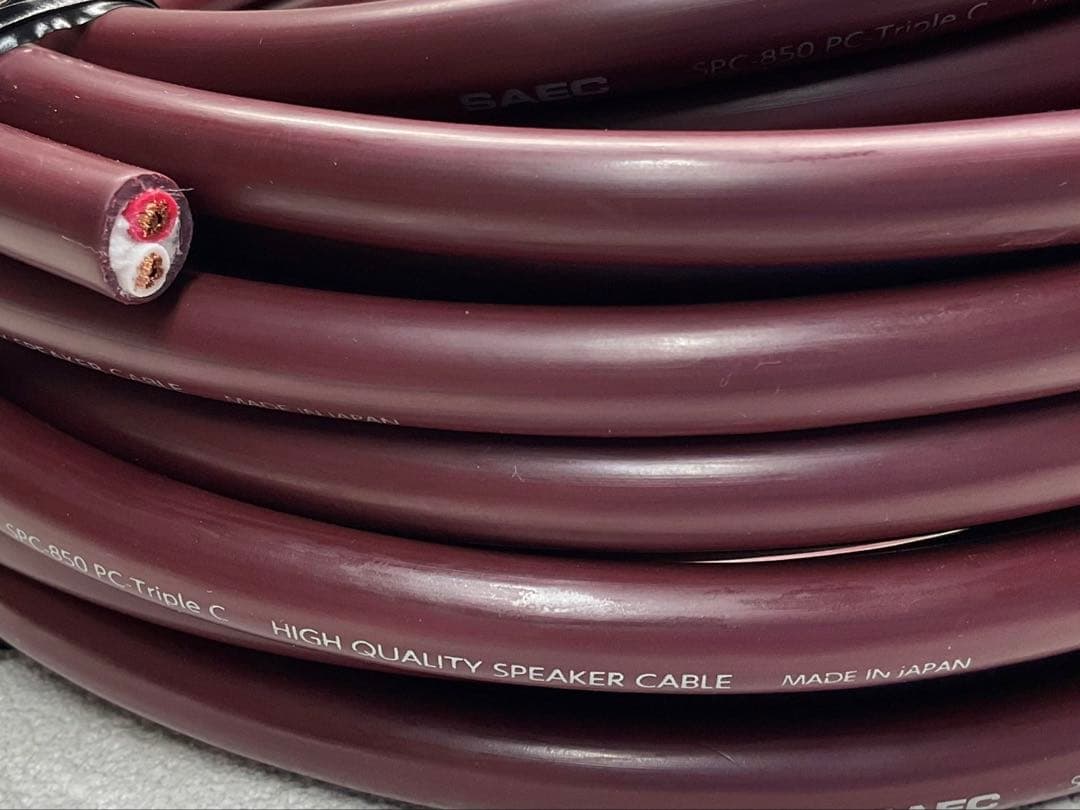 SAEC SPC-850 PC-Triple C スピーカーケーブル