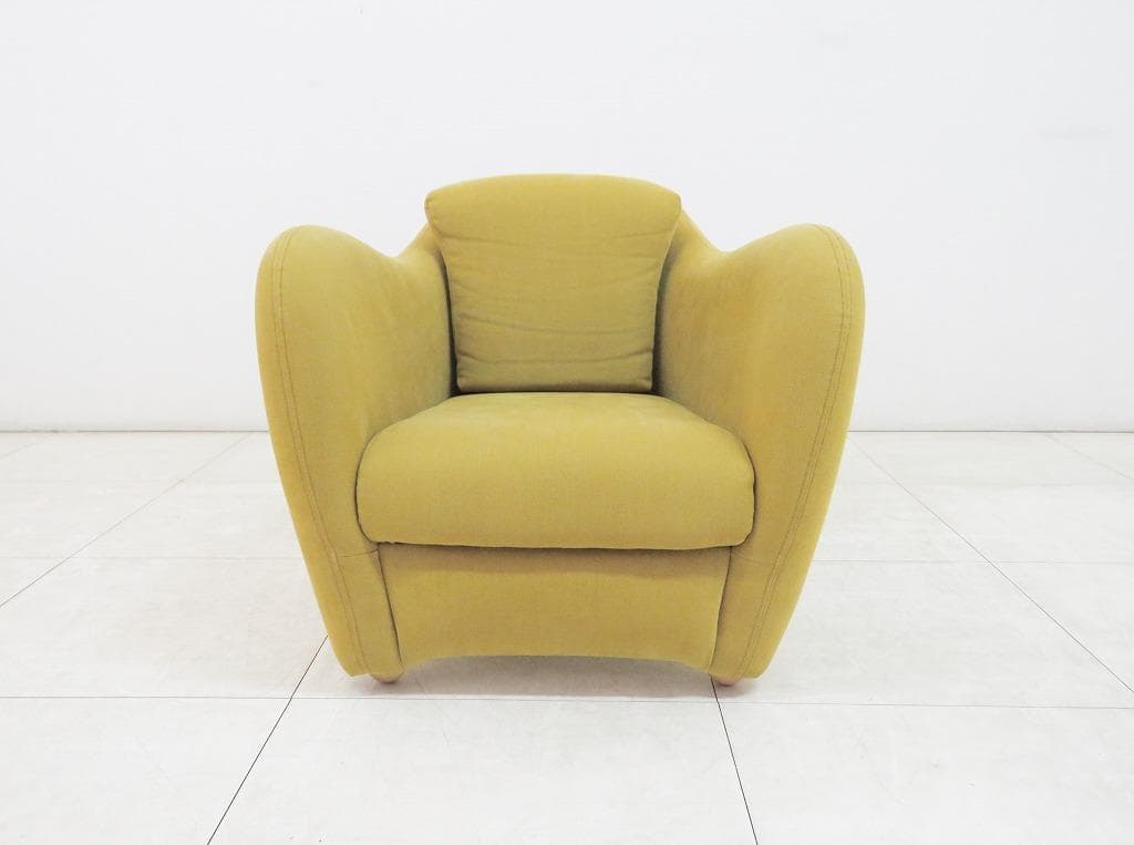 ■IDEE イデー■ミニミラー アームチェア グリーン■検アクタスコンラン