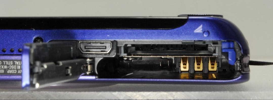 SONY cyberShot DSC-WX7 ❤️スマホ転送 動作確認済 パープル