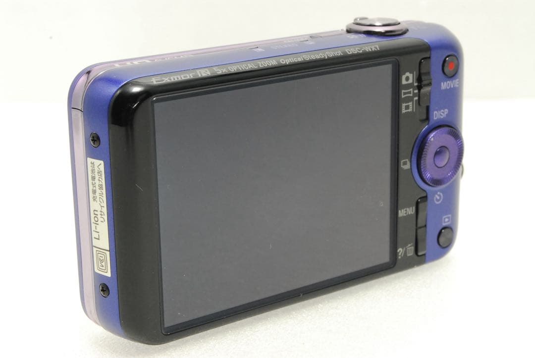 SONY cyberShot DSC-WX7 ❤️スマホ転送 動作確認済 パープル