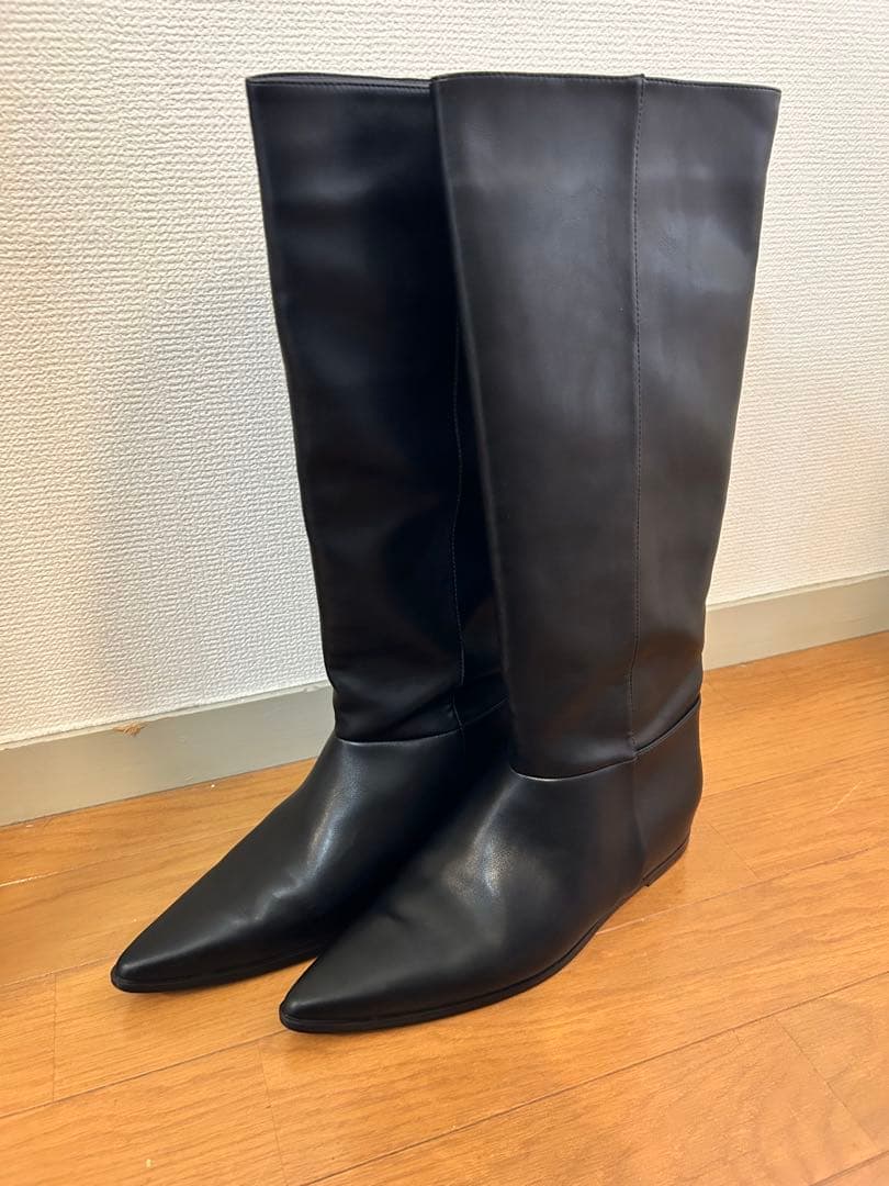 アダムエロペ インヒールロングブーツ