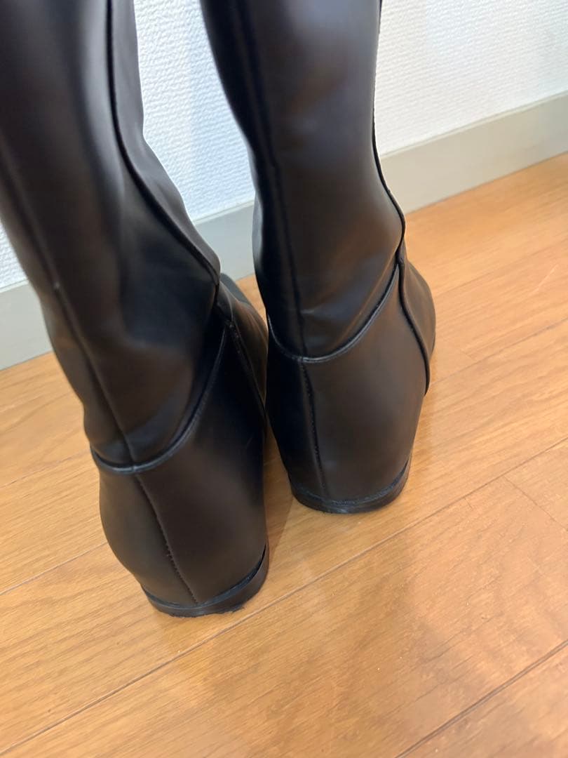 アダムエロペ インヒールロングブーツ