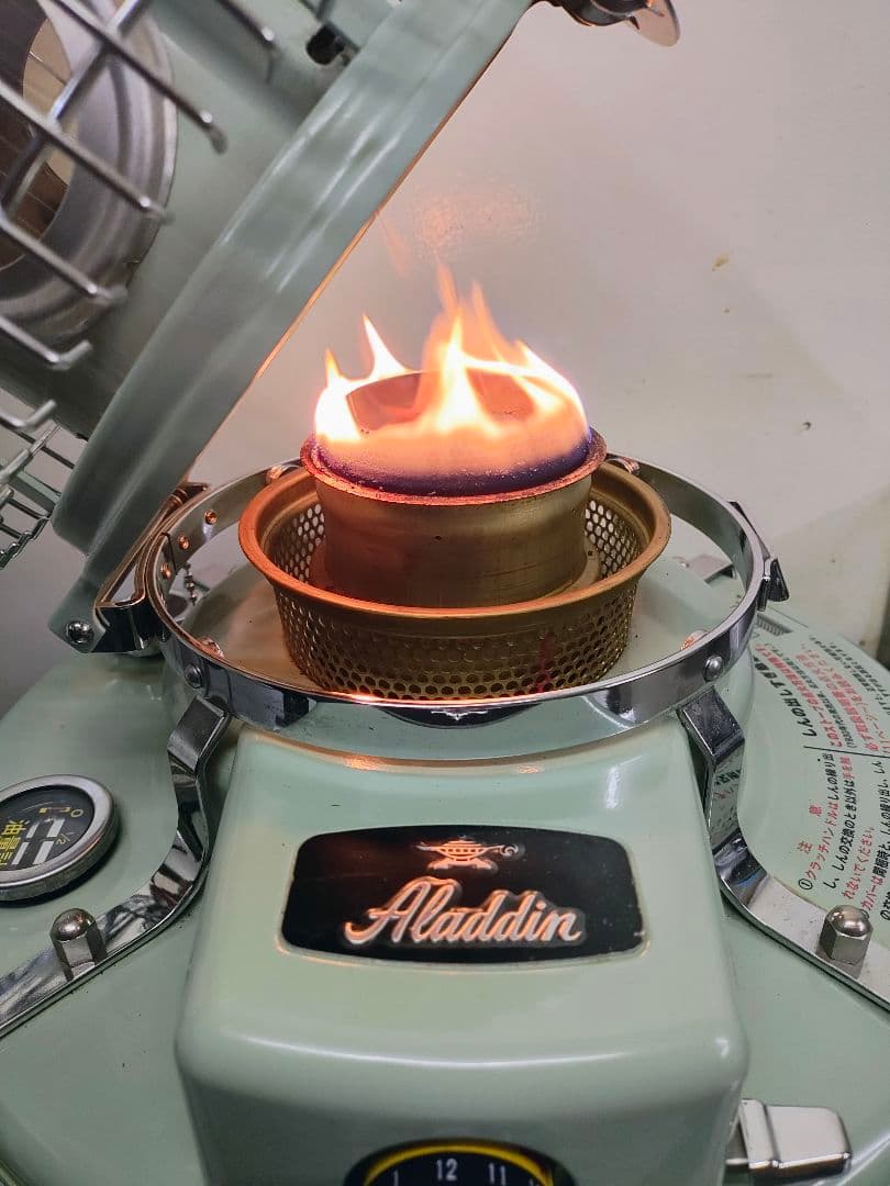 アラジン　ブルーフレーム　グリーン　2011年製