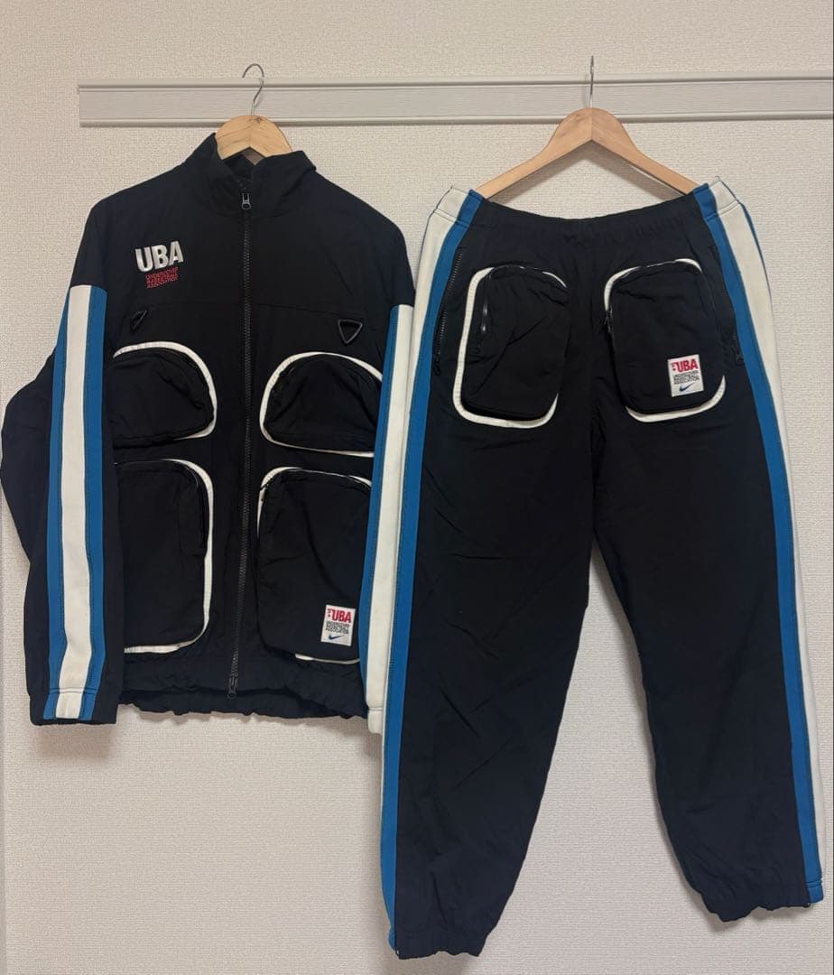 Nike UBA ナイロンジャケット・パンツセット