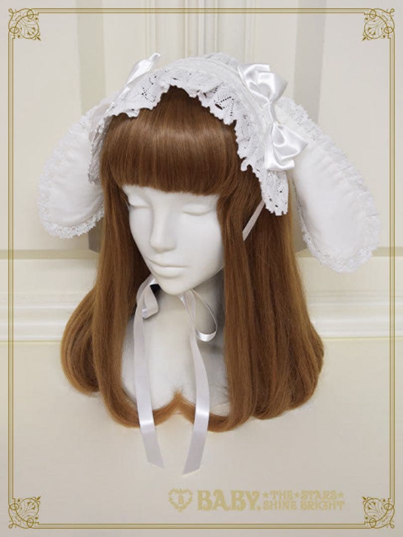 BABYTHE STARS SHINE BRIGHT うさくみゃヘッドドレス 黒