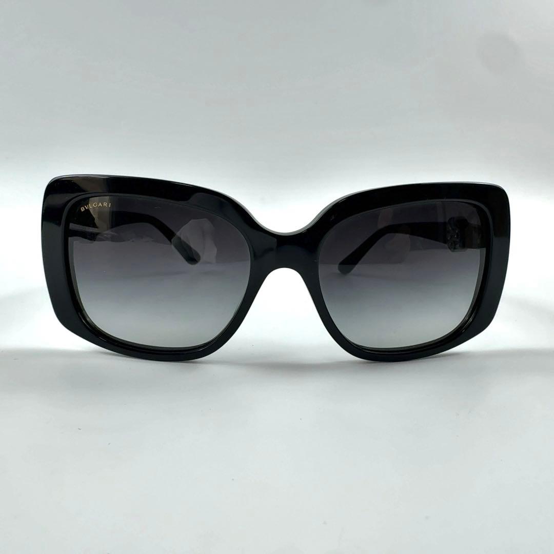 【極美品】ブルガリ サングラス 8164-BF ブラック